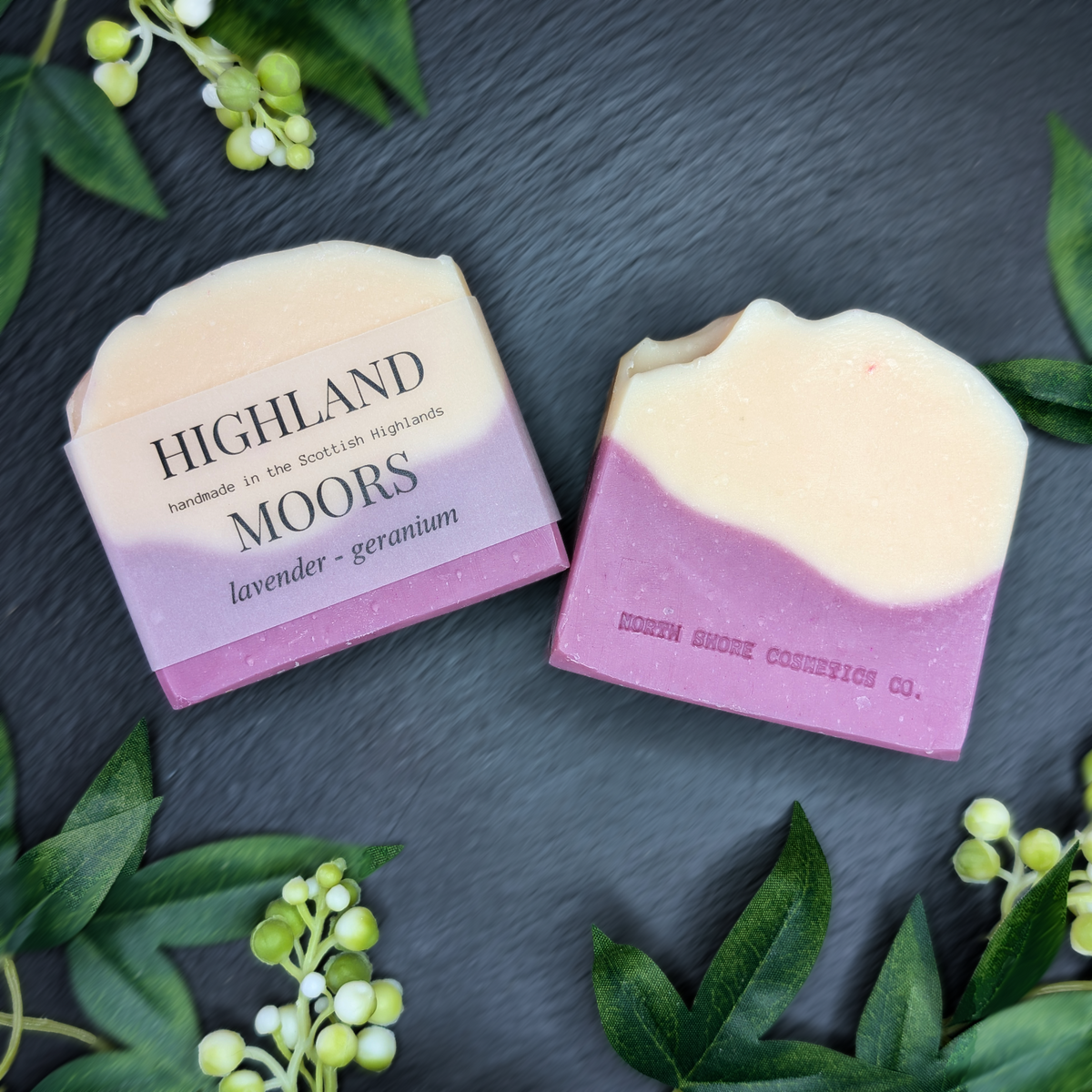 Highland Moors Inspired Soap  - Lavender, Cedarwood, Geranium