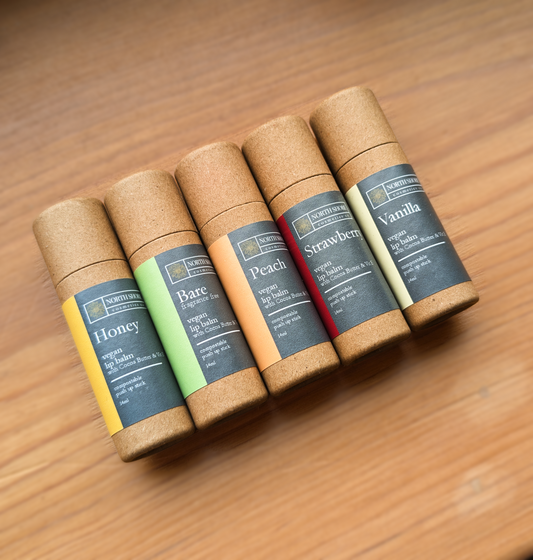 Lip Balm Sticks - Vegan | Compostable Tubes